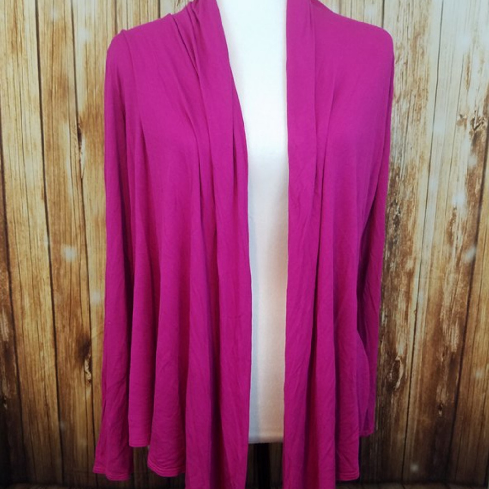 Ellen Tracy Pink X-Large Cardigan